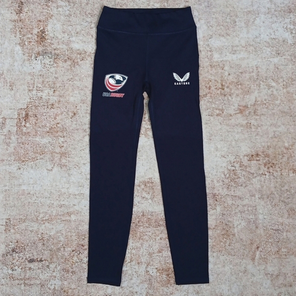 Blue 7/8 Leggings Womens Size  4 NWT